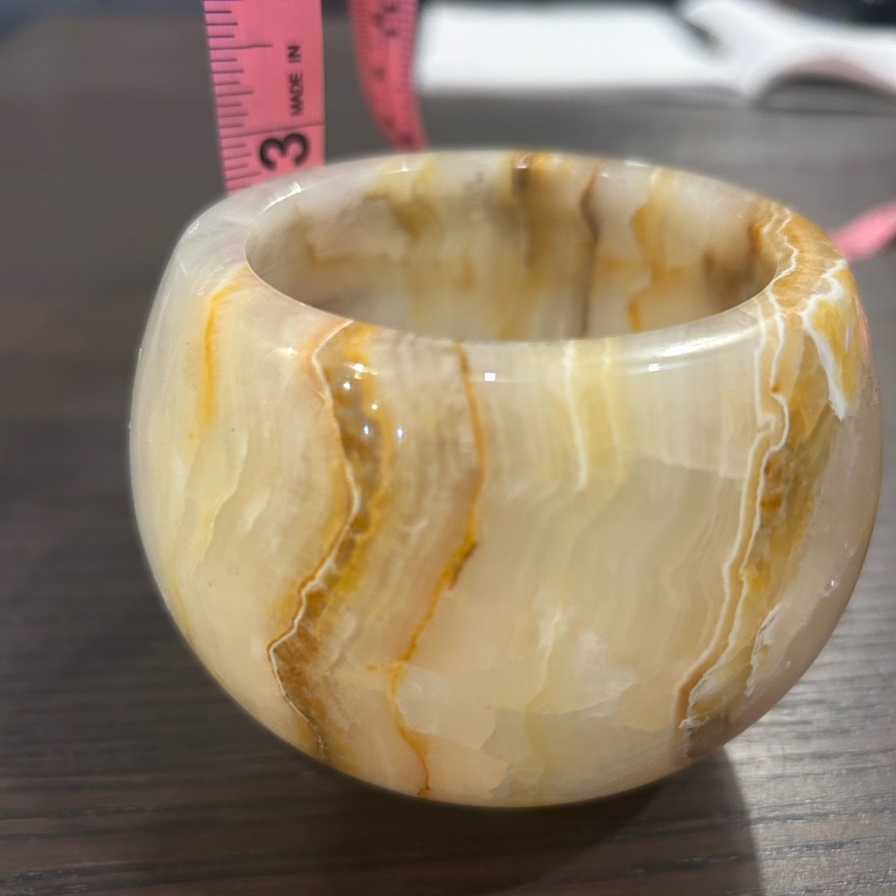 Artisan Onyx Candle Holder - Picture 12 of 12